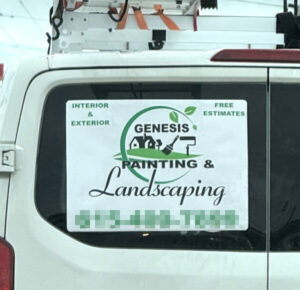 painting landscaping logo